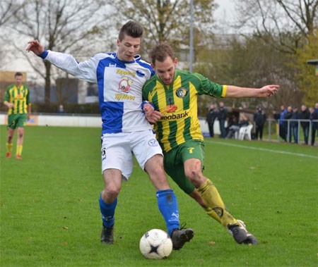 Gelijkspel Drechtstreek tegen koploper Brederodes