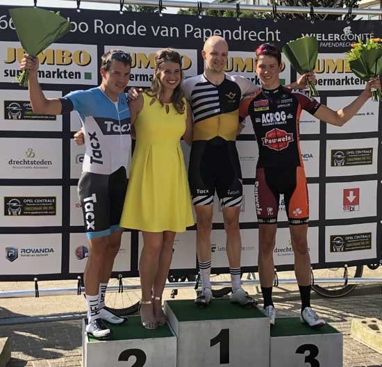 66e Ronde van Papendrecht gewonnen door Daniel Langereis uit Delft