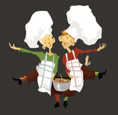 Nieuwe vriendschappen tijdens kerstdiner