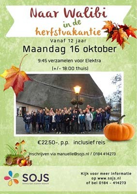 Met SOJS naar Walibi (12+)