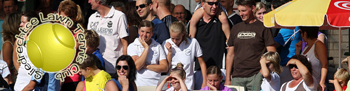 Tennistoernooi- en clinic in Sliedrecht voor plaatselijke goede doelen