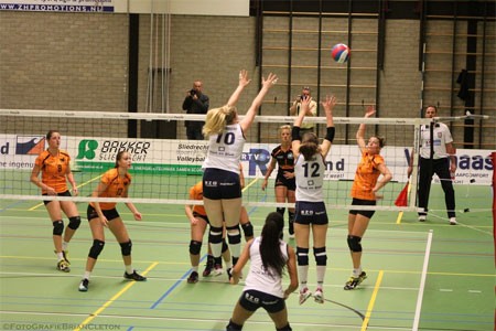 Dames 1 - Springendal Set-Up '65: 3-1 winst tijdens Super Saturday