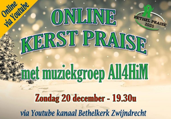 Online Kerstpraise met ALL4HIM