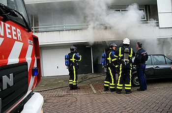 Flinke brand in Kapitein Horsmanflat