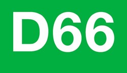 Logo D66