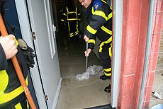 Flinke wateroverlast aan de Eemstein