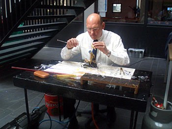 Album afbeelding 3: Een echte glasblazer