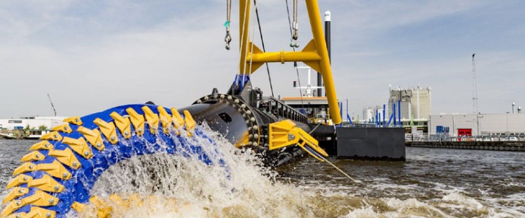 Studenten ontwikkelen Zero Emission Dredger