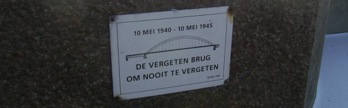 Plaquette brug over de Noord
