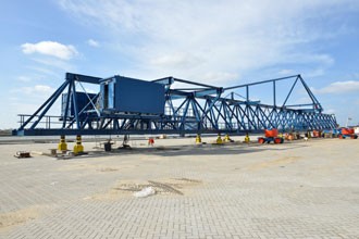 Inrichting nieuwe Containerterminal vordert gestaag