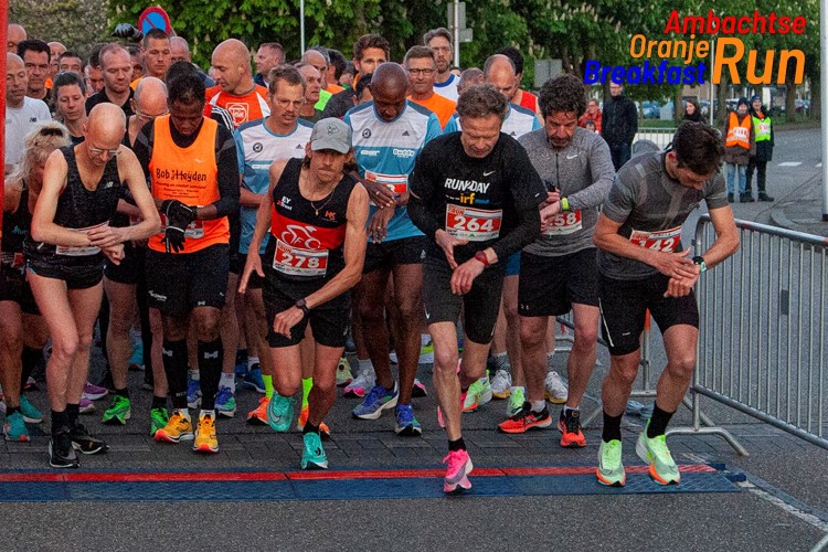 Koningsdag 27 april 2023 is er weer een editie van de Ambachtse Oranje BreakfastRun